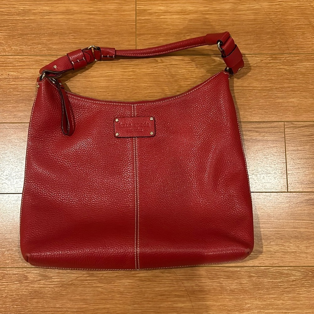 red kate spade shoulder bag vintage